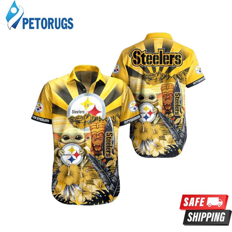 Yoda Pittsburgh Steelers Nfl Hawaiian Shirt