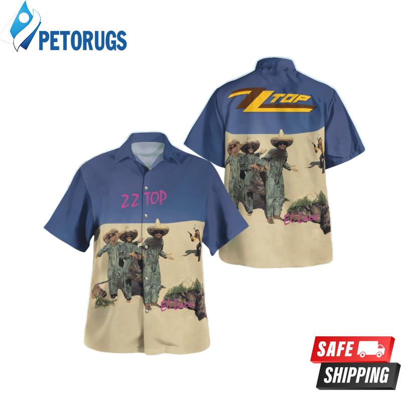 ZZ Top Summer Beach Aloha Hawaiian Shirt