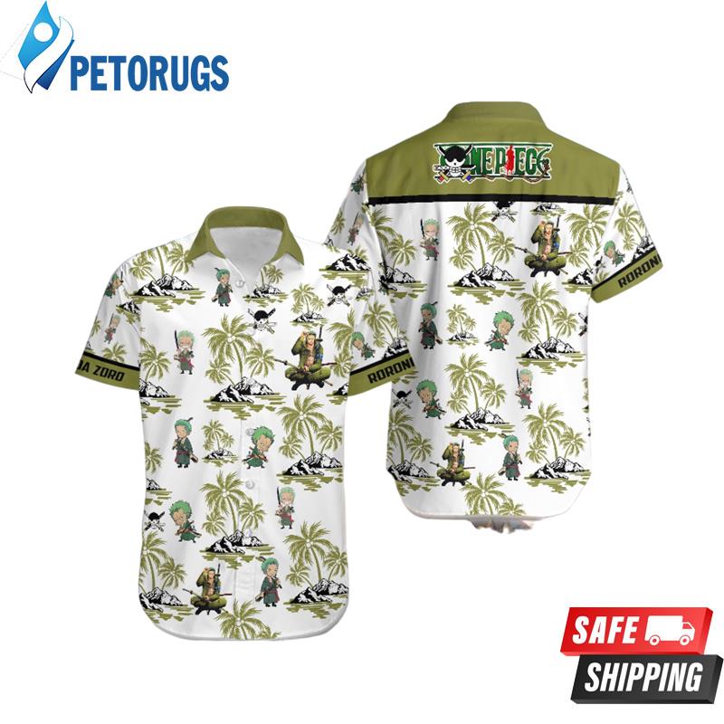 oJANKFhD-T250722-72xxxOne-Piece-Roronoa-Zoro-Cute- - Hawaiian Shirt