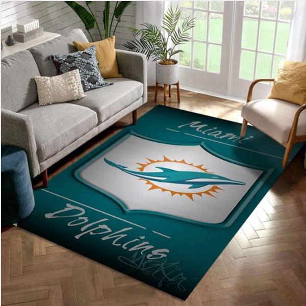 Top 5 Unique Miami Dolphins Rugs for NFL Fans