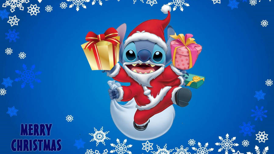 Stitch Santa to the Rescue: A Journey to Deliver Christmas Gifts to Every Home